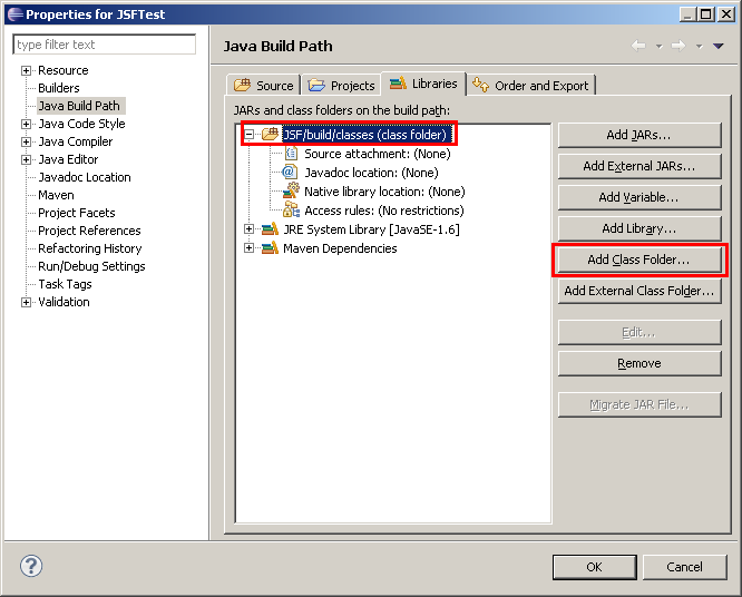 Modify Build Path