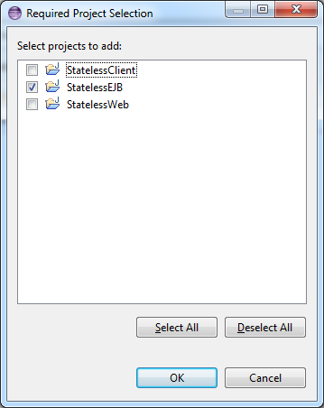 StatelessEJB im Build Path (2)
